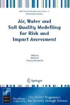 portada air, water and soil quality modelling for risk and impact assessment (in English)