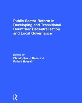 portada public sector reform in developing and transitional countries