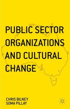 portada Public Sector Organizations and Cultural Change (en Inglés)