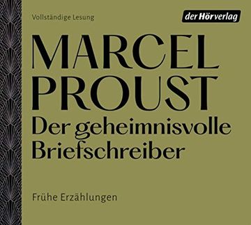 portada Der Geheimnisvolle Briefschreiber: Frühe Erzählungen (in German)