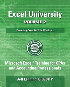 portada Excel University Volume 2 - Featuring Excel 2013 for Windows