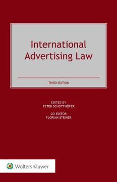 portada International Advertising Law: Problems, Cases, and Commentary (en Inglés)