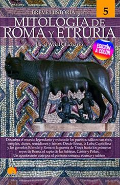 portada Breve Historia de la Mitología de Roma y Etruria n. E. Color: Mitología 5