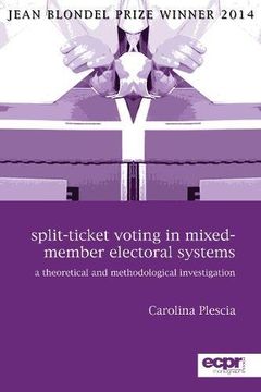 portada Split-Ticket Voting in Mixed-Member Electoral Systems: A Theoretical and Methodological Investigation