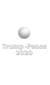 portada Trump Pence 2020 Golf Journal Sir Michael Huhn designer edition: Trump Pence 2020 Golf Journal Sir Michael Huhn designer edition