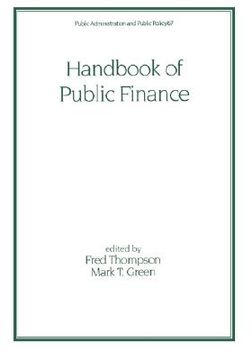 portada handbook of public finance (en Inglés)