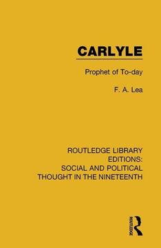 portada Carlyle: Prophet of To-Day (en Inglés)