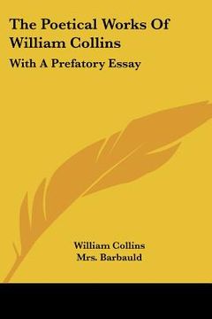 portada the poetical works of william collins: w
