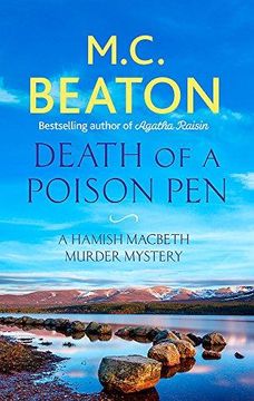 portada Death of a Poison Pen (Paperback) (in English)