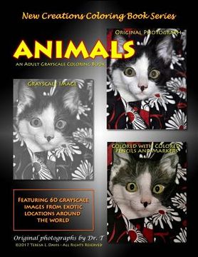 portada New Creations Coloring Book Series: Animals (en Inglés)