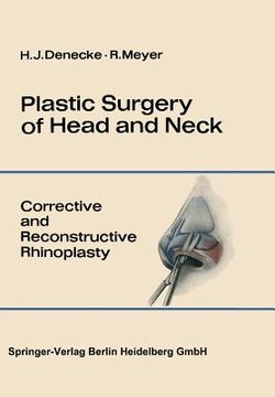 portada Plastic Surgery of Head and Neck de Denecke; Meyer(Springer Verlag Gmbh) (in English)