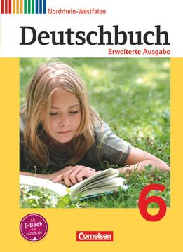 portada Deutschbuch - Sprach- und Lesebuch - Erweiterte Ausgabe - Nordrhein-Westfalen - 6. Schuljahr: Schulbuch (en Alemán)