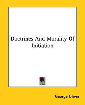 portada doctrines and morality of initiation (en Inglés)