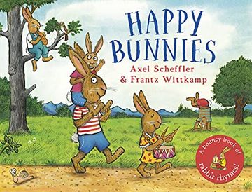 portada Happy Bunnies - a Bouncy Book of Bunny Rhymes! (in English)