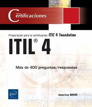 portada Itil® 4 - Preparación a la Certificación Itil® 4 Foundation