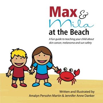 portada Max and Mila at the Beach: A Sun Safety Guide for Kids