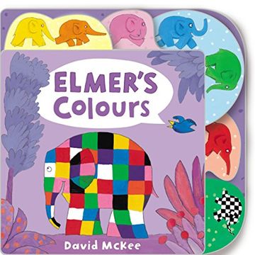 portada Elmer's Colours: Tabbed Board Book