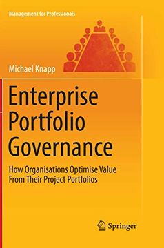 portada Enterprise Portfolio Governance: How Organisations Optimise Value from Their Project Portfolios (en Inglés)