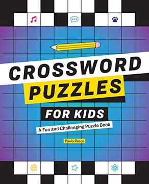 portada Crossword Puzzles for Kids: A fun and Challenging Puzzle Book (en Inglés)