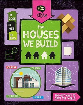 portada Eco STEAM: The Houses We Build (Hardback) (en Inglés)