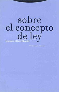 portada Sobre el Concepto de ley (in Spanish)