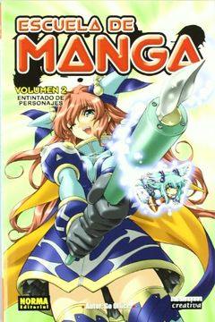 portada Escuela de Manga 2. Entintado de Personajes