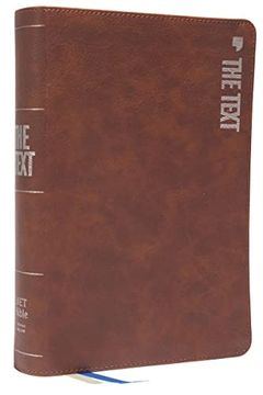 portada Net, the Text Bible, Leathersoft, Brown, Comfort Print: Uncover the Message Between God, Humanity, and you (en Inglés)