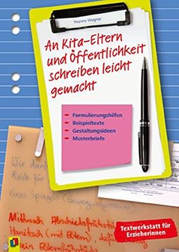 portada Schreiben Leicht Gemacht: Kita-Eltern und Öffentlichkeit: Formulierungshilfen, Beispieltexte, Gestaltungsideen und Musterbriefe (in German)