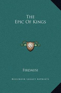 portada the epic of kings (en Inglés)