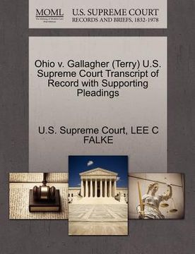 portada ohio v. gallagher (terry) u.s. supreme court transcript of record with supporting pleadings (en Inglés)