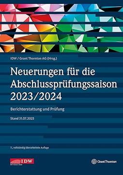 portada Neuerungen f? R die Abschlusspr? Fungssaison 2023/2024 - Update (en Alemán)