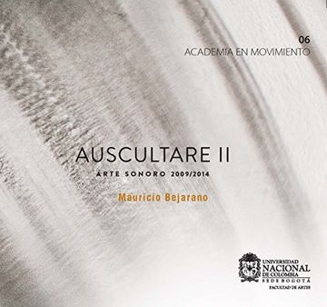 portada Auscultare II: Arte sonoro 2009/2014 (Spanish Edition)