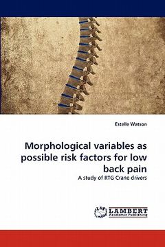 portada morphological variables as possible risk factors for low back pain (en Inglés)