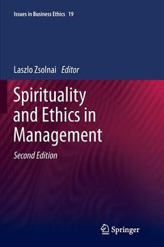 portada Spirituality and Ethics in Management (en Inglés)