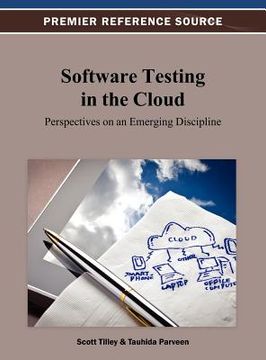 portada software testing in the cloud: perspectives on an emerging discipline (in English)