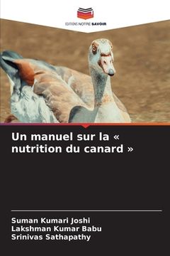 portada Un manuel sur la nutrition du canard