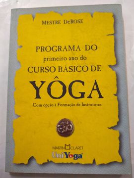 portada Programa do Primeiro ano do Curso Basico de Yoga