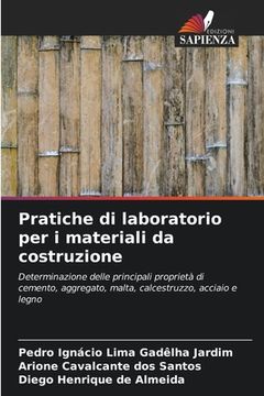 portada Pratiche di laboratorio per i materiali da costruzione (en Italiano)