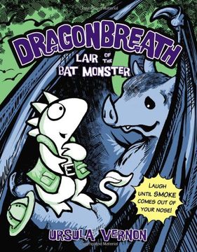 portada Dragonbreath #4: Lair of the bat Monster (en Inglés)