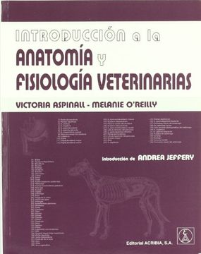 portada Introduccion a al Anatomia y Fisiologia Veterinarias