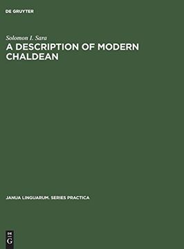 portada A Description of Modern Chaldean (Janua Linguarum. Series Practica) (in English)