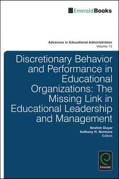 portada discretionary behavior and performance in education