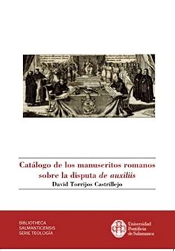 portada Catálogo de los Manuscritos Romanos Sobre la Disputa de Auxiliis (in Spanish)