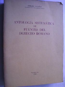 portada Antología Sistemática de Fuentes del Derecho Romano
