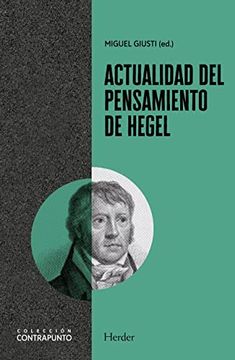 portada Actualidad del Pensamiento de Hegel