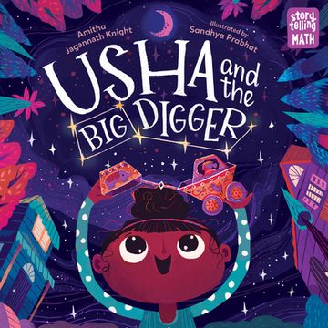 portada Usha and the big Digger (Storytelling Math) 