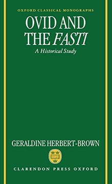 portada Ovid and the Fasti: An Historical Study (Oxford Classical Monographs) 