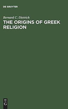 portada The Origins of Greek Religion (en Inglés)