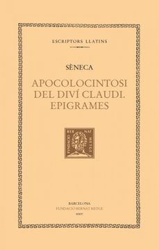 portada Apocolocintosi del Diví Claudi. Epigrames (in Latín, Catalán)