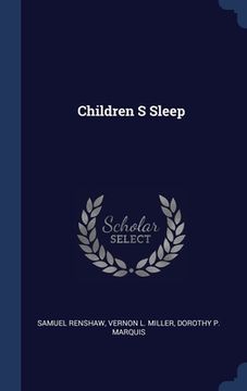 portada Children S Sleep